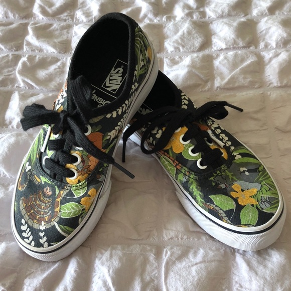 jungle book vans slip on